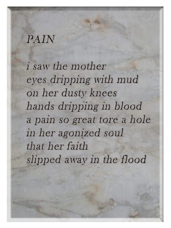 Pain poem